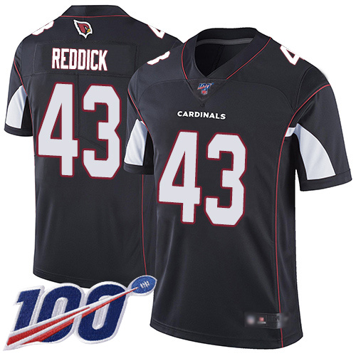 Arizona Cardinals Limited Black Men Haason Reddick Alternate Jersey NFL Football 43 100th Season Vapor Untouchable